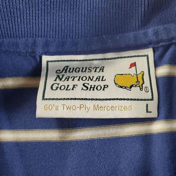 Blue Striped Polo Shirt - Picture 2 of 8